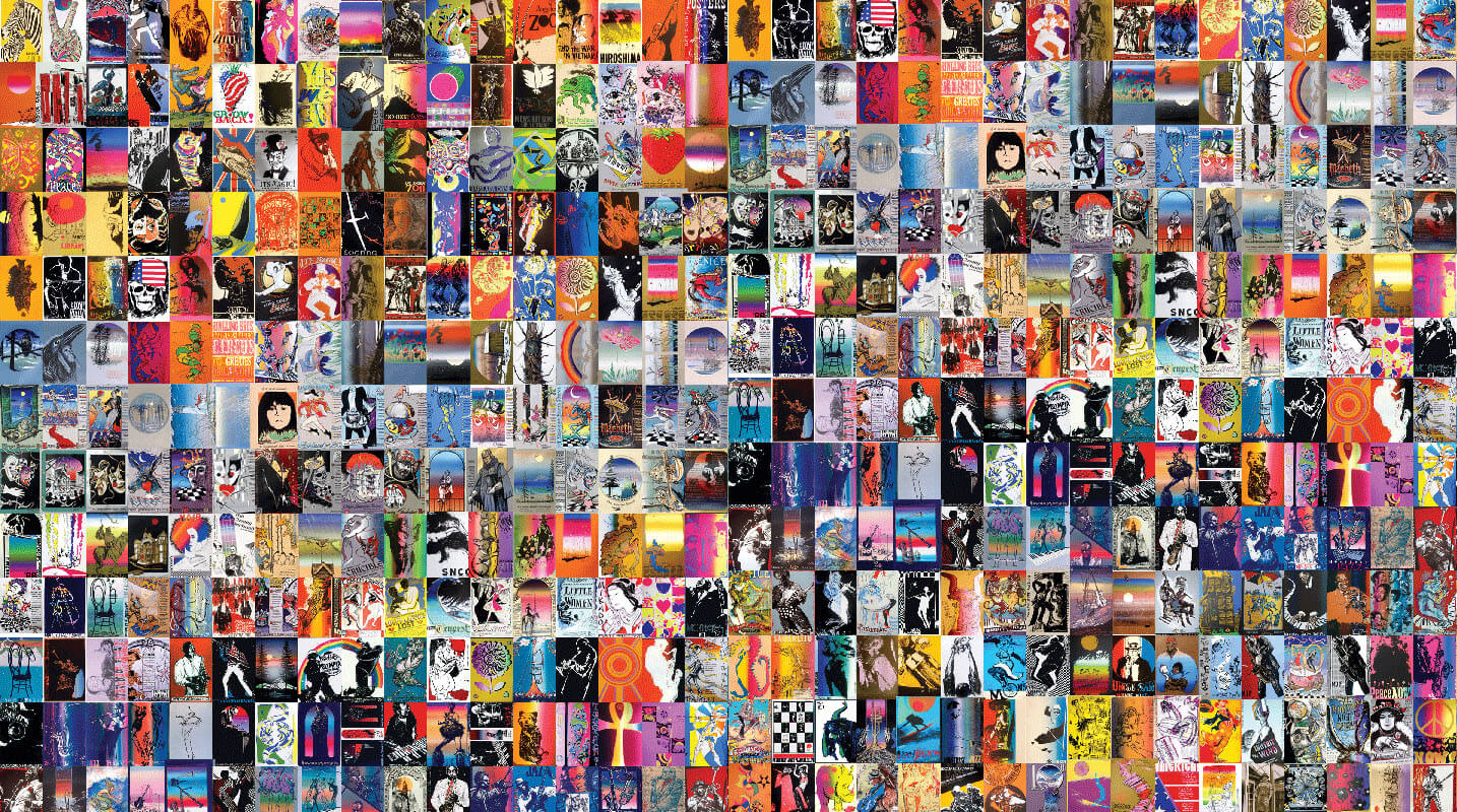 Collage of posters